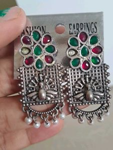 Oxidised Earrings