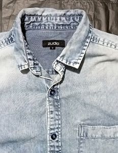 Zudio Jeans Shirt ....... ✅