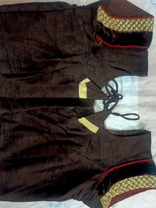 Elegant Coffee brown colour Saree