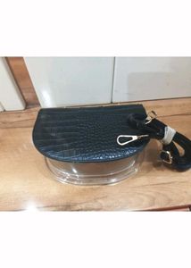 Brand New Crocodile Embossed Crossbody Bag.