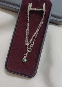 Original Silver Dainty Labradorite Necklace