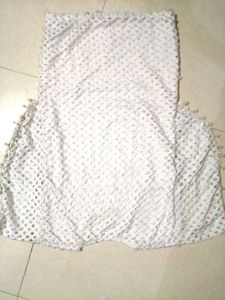 White Crochet Kurta