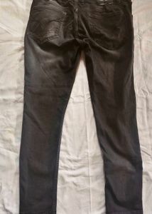 Stylish Black  faded Denim Jeans