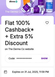 The Derma Co Discount Code