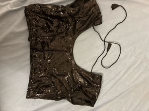 Sequined Sari Blouse