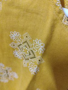 Yellow Short kurti/top