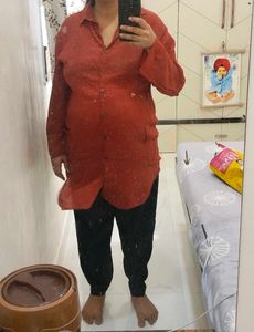 Only Wear 1 Once Pregnancy Photo Shoot Shirt Kurta