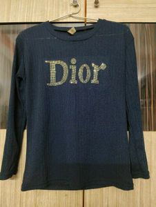 Beautiful Navy Blue Top