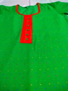 Green Kurti For Women