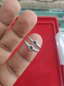 Pure Silver Toe Ring For Womens