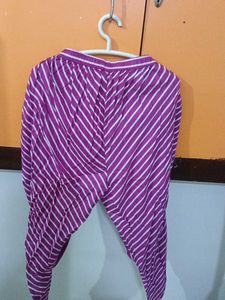 Girls 13-14 Years Kurti And Dhoti Set