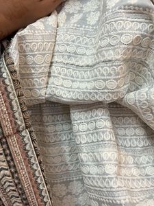 Hues of Brown and Green Patterned Top
