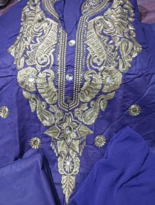 Cotton Unstitched Suit