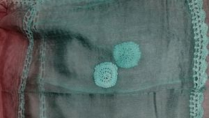 Unstitched Kurta With Pure Chiffon Dupatta