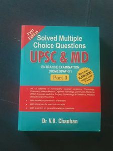 UPSC & MD Entrance Exam (Homeopathy) Part 3