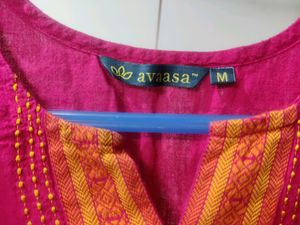 Avaasa Pink Kurta