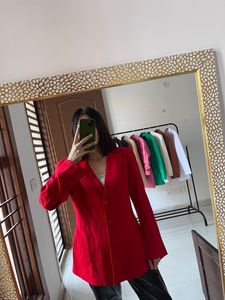 Dark Red Blazer ❤️