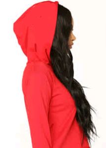 Cotton Red Hoodie