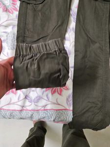 Olive Green Cargo Pants