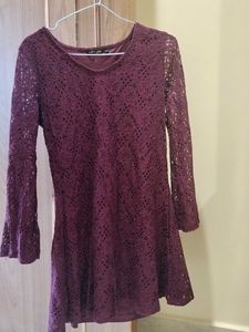 Cutout Unique Short Western Dress