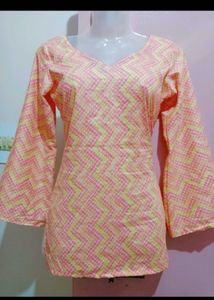 Vintage Inspired Print Tunic