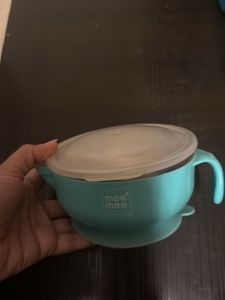 Hot and cold baby bowl