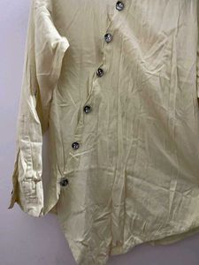 Casual Cream Shirt light yellow