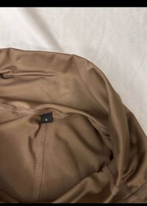 Brown Flared Yoga Pants