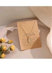 Set of 5 Gold Necklaces