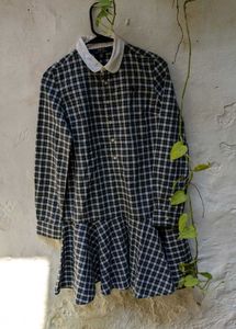 Ralph Lauren Plaid Peter Pan Collar Dress