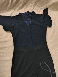 Shimmer Party Wear Jumpsuit