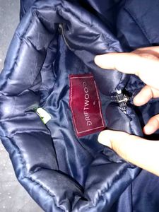 navy blue  Half jacket