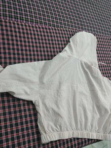 Casual Crop Top with Hood