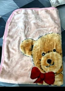 New Baby Blanket Very Soft And SUPER QualityLike New Newborn Baby Blanket Teddy Bear 🧸 🐻print Used Only Once