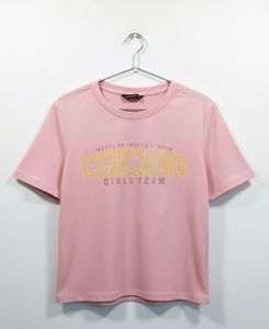 Pink Chicago Girls Tee
