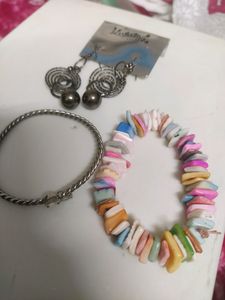 Amazing Combo Of 4 : Bracelet And Earrings