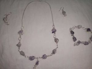 Beautiful purple necklace