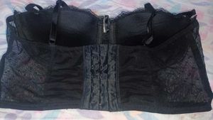 Black Lace Bustier