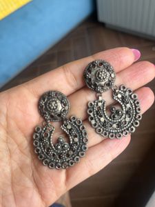 Pure Silver Vintage Earrings