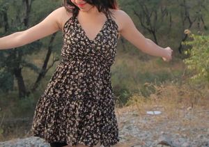 Floral Halter Sundress