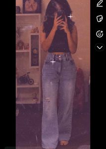Ripped Light Wash Jeans