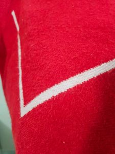 Red &amp; White Sweater