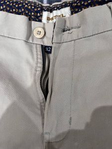 Grey Chinos Trouser