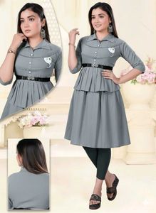 Green Dress with Belt