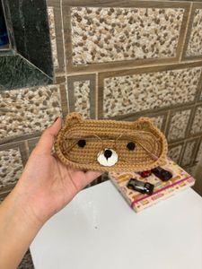 Crochet Bear Pouch