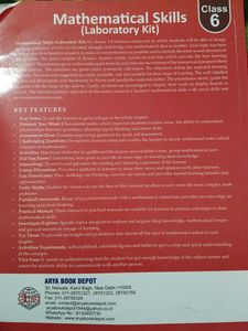 ABD's Mathematical Skills Class 6