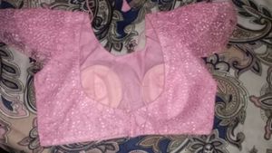 Pink Embellished Blouse
