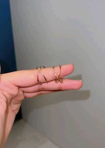 Criss-Cross Gold Rings And Bracelets