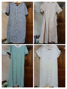 4 DRESSES