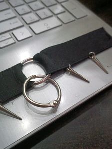 Egirl Goth Spike  Choker